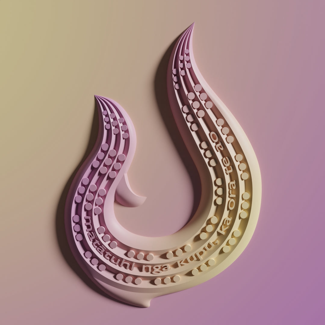 KUPU Heritage Fine artprint (by Kereama Taepa)