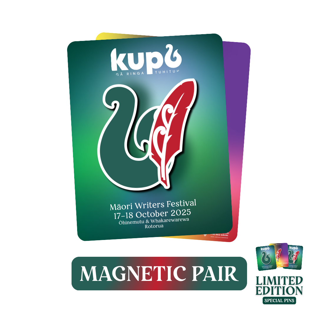LIMITED EDITION KUPU x PIKIHUIA PINS